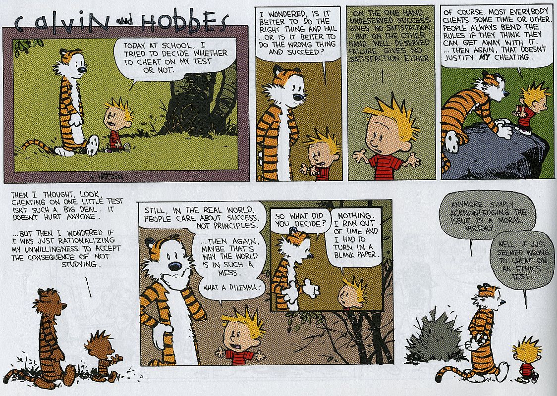 10 Calvin And Hobbes - Ethics 